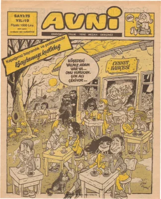Avni Sayı 073 kitap kapağı