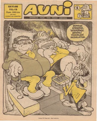 Avni Sayı 066 kitap kapağı