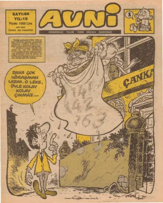 Avni Sayı 064 kitap kapağı