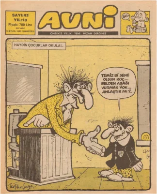 Avni Sayı 043 kitap kapağı