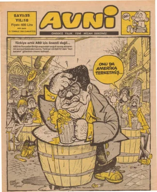 Avni Sayı 035 kitap kapağı