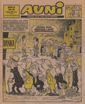 Avni Sayı 008 kitap kapağı