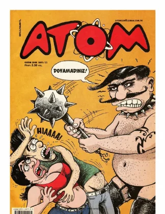 Atom 2008 Sayı 11 kitap kapağı