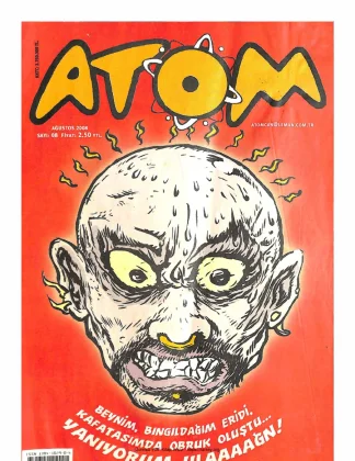 Atom 2008 Sayı 08 kitap kapağı
