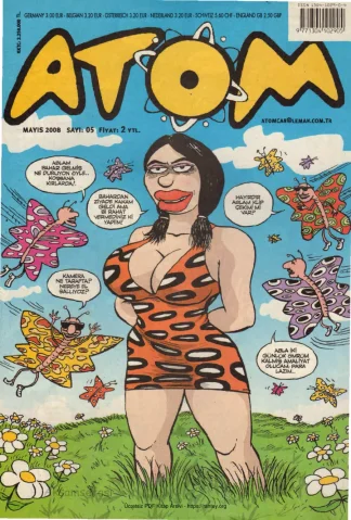 Atom 2008 Sayı 05 kitap kapağı