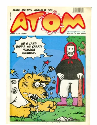 Atom 2006 Sayı 04 kitap kapağı