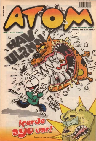 Atom 2006 Sayı 03 kitap kapağı