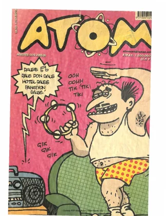 Atom 2005 Sayı 08 kitap kapağı