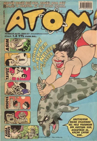 Atom 2005 Sayı 07 kitap kapağı
