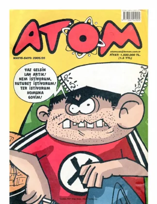 Atom 2005 Sayı 05 kitap kapağı