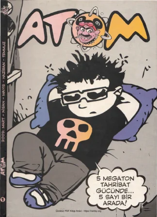 Atom 2003 Sayı 03 kitap kapağı