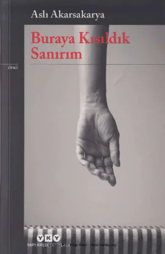Buraya Kısıldık Sanırım kitap kapağı