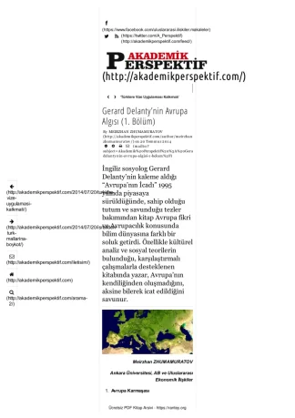 Invention of Europe