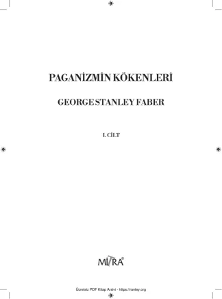 1 Paganizmin Kökenleri Mitra Yayınları kitap kapağı