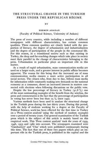 Gazette Vol. X No. 1 - 1964