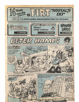 Fırt - Nostalji Eki Sayı 7 kitap kapağı