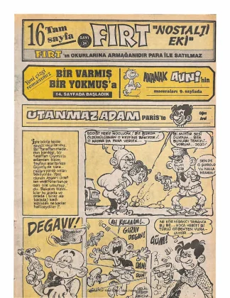 Fırt - Nostalji Eki Sayı 24