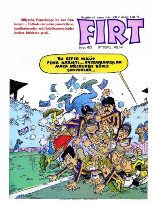 Fırt 1988 Sayı 622 kitap kapağı