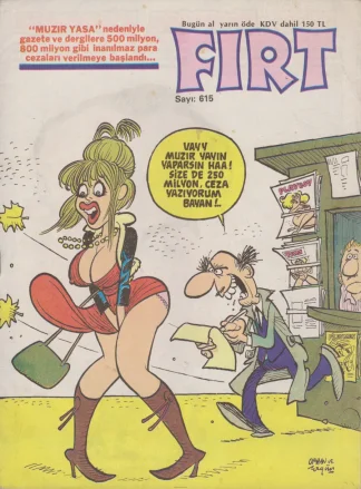 Fırt 1987 Sayı 615 kitap kapağı