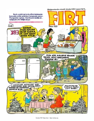 Fırt 1986 Sayı 523 kitap kapağı