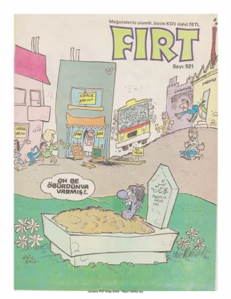 Fırt 1986 Sayı 521 kitap kapağı