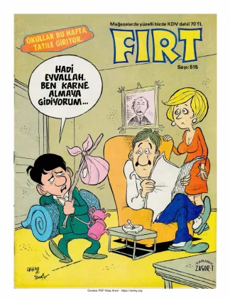 Fırt 1986 Sayı 515 kitap kapağı
