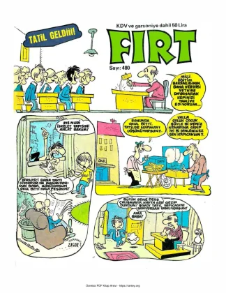 Fırt 1985 Sayı 480 kitap kapağı