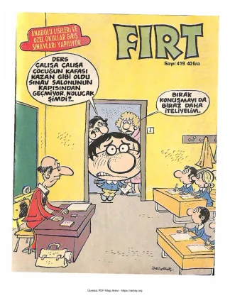 Fırt 1984 Sayı 419 kitap kapağı