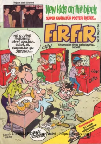 FırFır Sayı 134 kitap kapağı