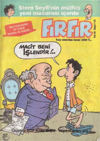 FırFır Sayı 115 kitap kapağı