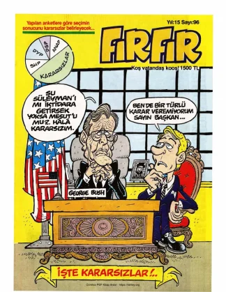 FırFır Sayı 096 kitap kapağı