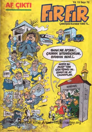 FırFır Sayı 072 kitap kapağı