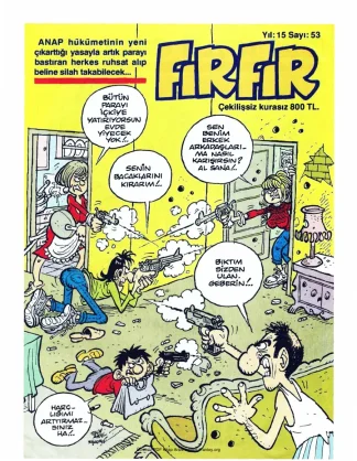 FırFır Sayı 053 kitap kapağı