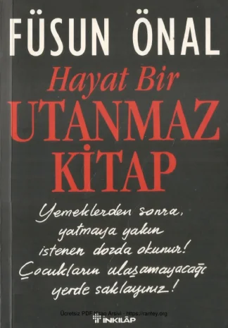 Hayat Bir Utanmaz Kitap İnkılap Yayınları