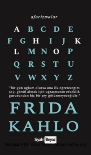 Aforizmalar Siyah Beyaz Yayınları