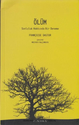 Ölüm Sonluluk Hakkında Bir Deneme kitap kapağı