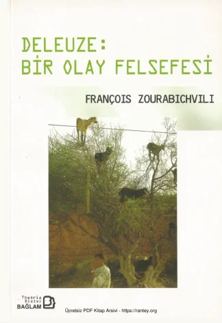 Deleuze Bir Olay Felsefesi kitap kapağı