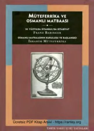 Müteferrika ve Osmanlı Matbaası Tarih Vakfı Yurt Yayınları kitap kapağı