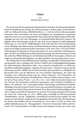 Lexikon zur Geschichte der Parteien in Europa Alfred Kroner Verlag Nermin Abadan Unat