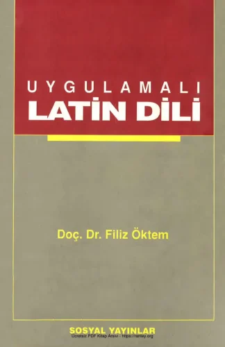 Uygulamalı Latin Dili Sosyal Yayınları