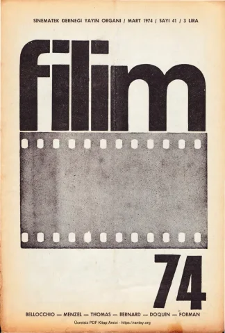 Filim Sayı 41 - Mart 1974