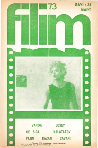 Filim Sayı 31 - Mart 1973
