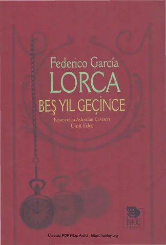 Beş Yıl Geçince kitap kapağı