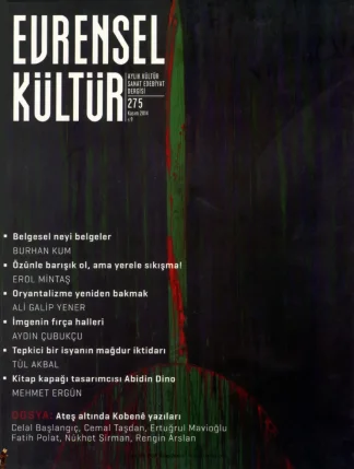 Evrensel Kültür Sayı 275 - Kasım 2014