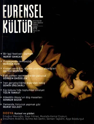 Evrensel Kültür Sayı 272 - Ağustos 2014 kitap kapağı