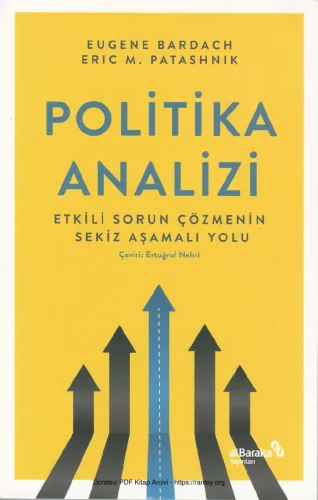Eric Patasnick Politika Analizi Etkili Sorun Çözmenin Sekiz Aşamalı Yolu Albaraka Yayınları kitap kapağı