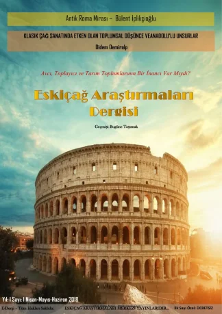 Eskiçağ Araştırmaları Dergisi Sayı 01