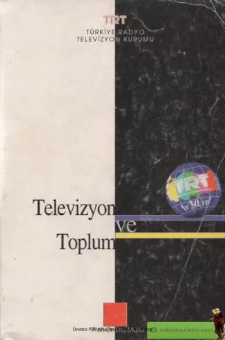 Televizyon ve Toplum TRT Yayınları kitap kapağı