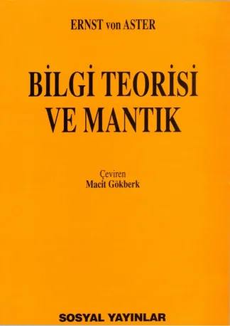 Aster Bilgi Teorisi ve Mantık Sosyal Yayınları