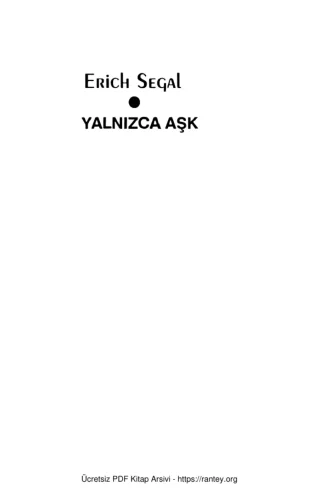 Yalnızca Aşk İnkılp Yayınları